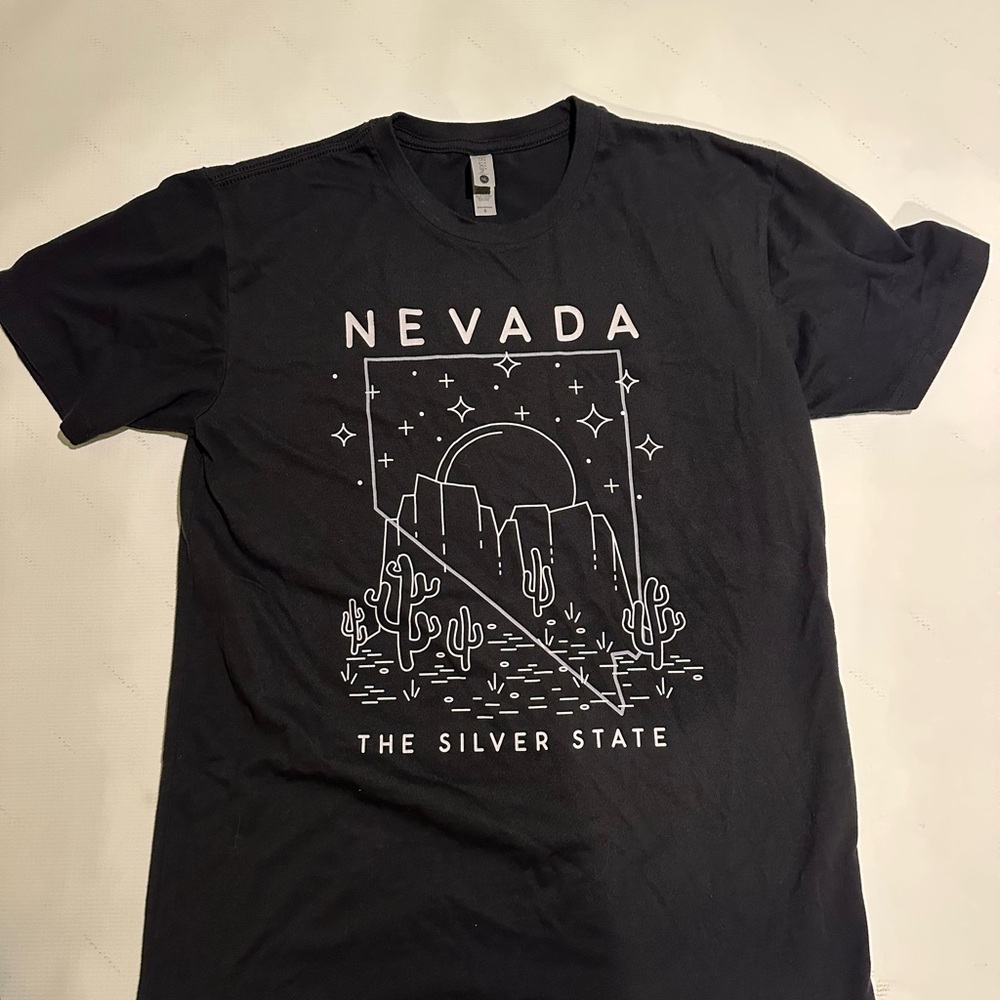 Black Nevada Graphic T-Shirt